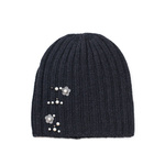 Czapka Perłowe kwiaty