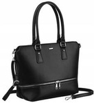 Duża shopperka damska z odpinanym paskiem Rovicky