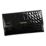 MiaMore etui Iphone 12 PRO case z klapą wzór skóra krokodyla z łańcuszkiem