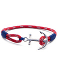 Biżuteria TOM HOPE TM0023. Bransoletka, Kolor czerwony niebieski srebrny. Unisex.