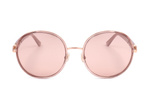 Okulary JIMMY CHOO PAM-S-BKU. Okulary przeciwsłoneczne, Kolor złoty. Kobieta.