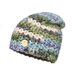 Zimowa ciepła czapka Handmade