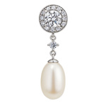 Biżuteria DIAMONFIRE 6512491111. Wisiorek, Kolor szary. Kobieta.