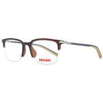Okulary DUCATI DA1003-52100. EYEGLASSES, Kolor brązowy. Mężczyzna.