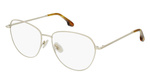Okulary VICTORIA BECKHAM VB21195515714. EYEGLASSES, Kolor złoty. Kobieta.