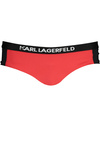 KARL LAGERFELD BEACHSEAR Dӣ KOSTIUMU K�PIELOWEGO KOBIETY CZERWONY