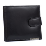 Męski skórzany portfel pojemny z RFID od Ronaldo