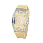 Zegarek CHRONOTECH CT7932AM-88. Kwarcowy, Kolor żółty. Mężczyzna.