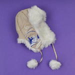 Dziecięca Uszanka Zimowy Pejzaż