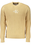 BEŻOWY SWETER MĘSKI CALVIN KLEIN