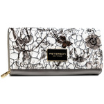 skóra naturalna + Damski portfel ze skóry ekologicznej Peterson PTN PH20-LFL