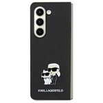 Karl Lagerfeld KLHCSA55SAKCNPK A55 A556 hardcase czarny/black Saffiano Karl&Choupette Pin