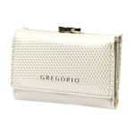 Zgrabna damska portmonetka skórzana Gregorio