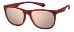 Okulary POLAROID PLD2140ST9H. Okulary przeciwsłoneczne, Kolor czerwony. Unisex.