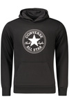 Bluza z kapturem Converse w kolorze czarnym, rozpinana dla dzieci
