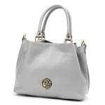 Skórzana zgrabna torebka na ramię do ręki Gregorio