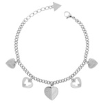 Biżuteria GUESS USB11107. Bransoletka, Kolor srebrny. Kobieta.