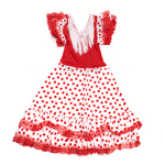 Dodatek FLAMENCO VSRBLANCLRO10. DRESS, Kolor . Dziecko.