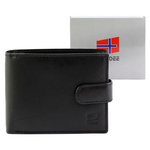 Skórzany męski portfel Nordee SLANGE N992L