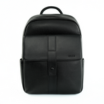 Skórzany elegancki plecak na laptopa 13" FV04 Rimelle czarny