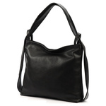 Vera Pelle shopperbag damska skóra naturalna torebka na ramię duża