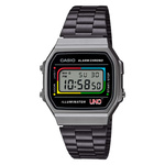 Zegarek CASIO A168WEUC-1AER. Kwarcowy, Kolor czarny. Unisex.