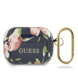 Guess GUACAPTPUBKFL03 AirPods Pro cover niebieski/blue N.3 Flower Collection