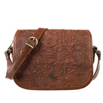 Torebka damska vintage z tłoczeniem Canaletto TD624s300t4