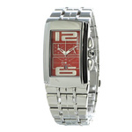 Zegarek CHRONOTECH CT7018B-05M. Kwarcowy, Kolor czerwony. Unisex.
