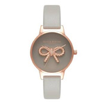 Zegarek OLIVIA BURTON OB16VB04. Kwarcowy, Kolor szary. Kobieta.