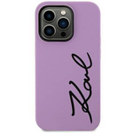 Karl Lagerfeld KLHCN61SKSVGU iPhone 11 / Xr  6.1" purpurowy/purple hardcase Silicone Signature