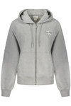Bluza damska z zamkiem błyskawicznym CALVIN KLEIN w kolorze szarym