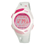 Zegarek CASIO STR-300-7EG. Kwarcowy, Kolor różowy. Kobieta.
