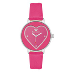 Zegarek JUICY COUTURE JC1235SVHP. Kwarcowy, Kolor różowy. Kobieta.