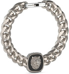 Biżuteria GUESS JUMB04001JWST. Bransoletka, Kolor szary. Mężczyzna.