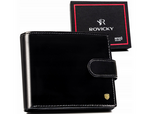 Kompaktowy męski skórzany portfel z RFID Rovicky