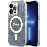 Guess GUHMP15XH4STB iPhone 15 Pro Max 6.7" niebieski/blue hardcase IML 4G MagSafe