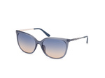 Okulary GUESS GU00150H5984W. Okulary przeciwsłoneczne, Kolor niebieski. Kobieta.