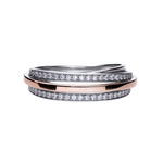 Biżuteria DIAMONFIRE 6119901082160. Pierścionek, Kolor szary. Kobieta.