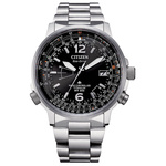 Zegarek CITIZEN CB0230-81E. SOLAR QUARTZ, Kolor czarny. Mężczyzna.