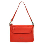 Pierre Cardin listonoszka damska skórzana torebka na ramię dwie komory