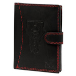 Money Kepper męski portfel skóra naturalna pionowy zamykany styl WILD WEST