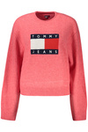 Różowy sweter damski Tommy Hilfiger