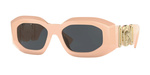 Okulary VERSACE VE4425U536387. Okulary przeciwsłoneczne, Kolor różowy. Kobieta.