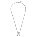 Biżuteria POLICE PEAGN0032702. Naszyjnik, Kolor srebrny. Mężczyzna.