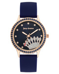 Zegarek JUICY COUTURE JC1342RGNV. Kwarcowy, Kolor niebieski. Kobieta.