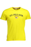 T-SHIRT US POLO Z KR�TKIM R�KAWEM �ӣTY M�SKI