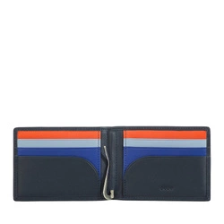 Minimalistyczny skórzany portfel męski marki DUDU