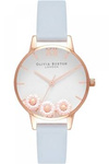 Zegarek OLIVIA BURTON OB16CH04. Kwarcowy, Kolor biały. Kobieta.