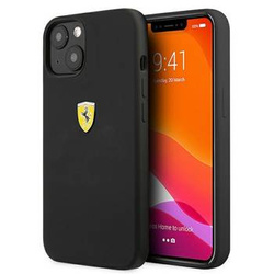 Ferrari FESSIHCP13SBK iPhone 13 mini 5,4" czarny/black hardcase Silicone